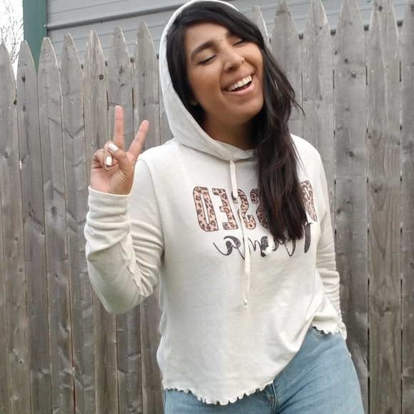 BLESSED MAMA LOGO GRAPHIC HOODIE TOP - Picture 10 of 15